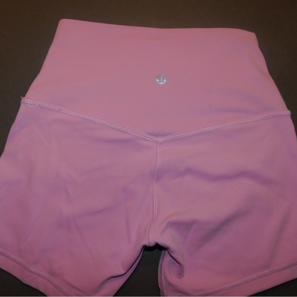Pink lululemon biker shorts!